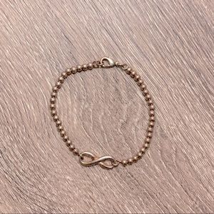 Rose Gold Infinite Bracelet